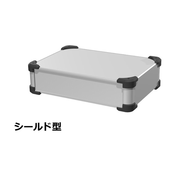 タカチ電機工業 タカチ コーナーガード付EMCシールドケース AUGE88-36-25-SB 1点 17,175円