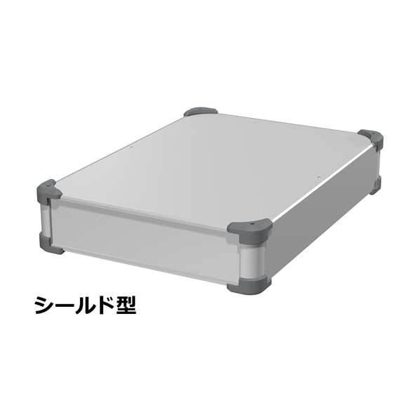 タカチ電機工業 タカチ コーナーガード付EMCシールドケース AUGE88-36-50-SG 1点