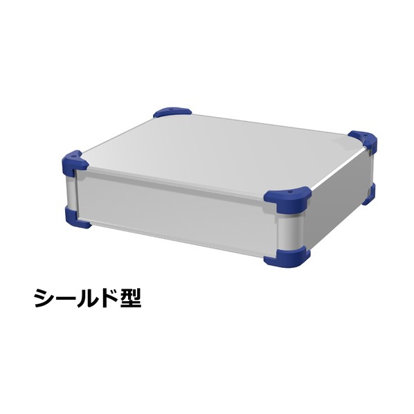 ※法人専用品※タカチ電機工業 タカチ コーナーガード付EMCシールドケース AUGE88-36-30-SN 1点｜DIY FACTORY ONLINE SHOP