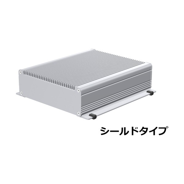 タカチ電機工業 タカチ フランジ足付ヒートシンクアルミケース EMCシールドタイプ EXHFE19-6-23SS 1点