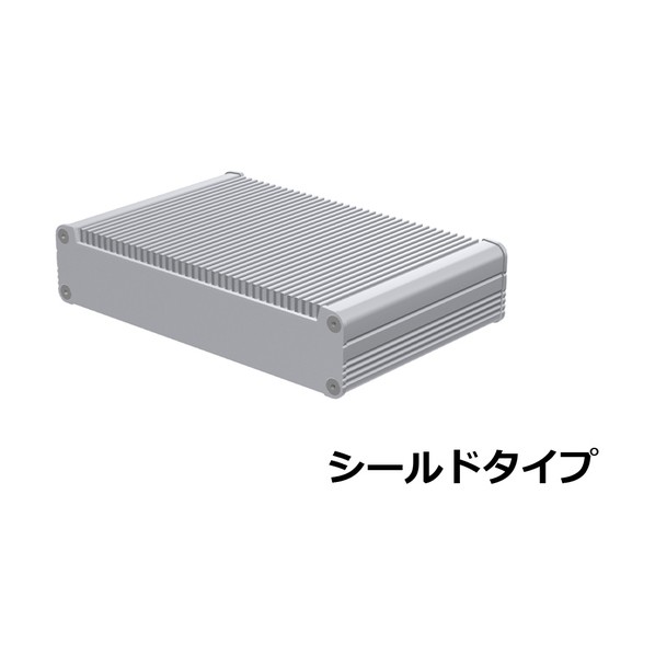 タカチ電機工業 タカチ ヒートシンクアルミケース EMCシールドタイプ EXHE23-5-15SS 1点