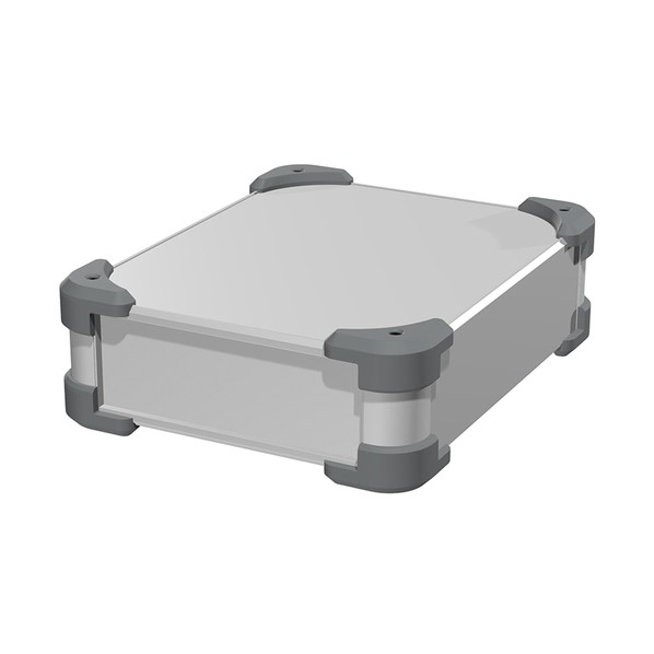 タカチ電機製作 タカチ 端っこかばい立て付軽銀入れもの AUG66-20-25-SG 1点 その他-花・ガーデン・DIY