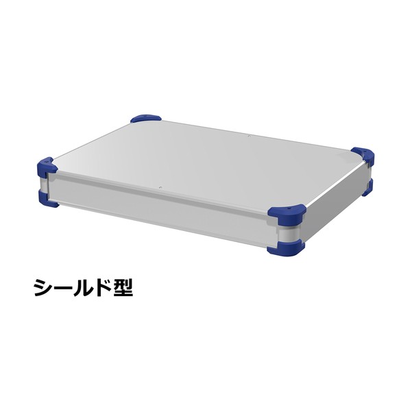 タカチ電機工業 タカチ コーナーガード付EMCシールドケース AUGE66-50-36-SN 1点