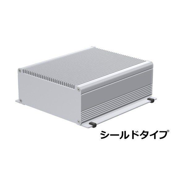 タカチ電機工業 タカチ フランジ足付ヒートシンクアルミケース EMCシールドタイプ EXHFE19-8-23SS 1点