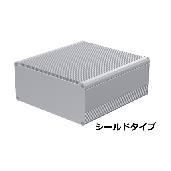 タカチ電機工業 タカチ ヒートシンクアルミケース EMCシールドタイプ EXHE29-13-30SS 1点