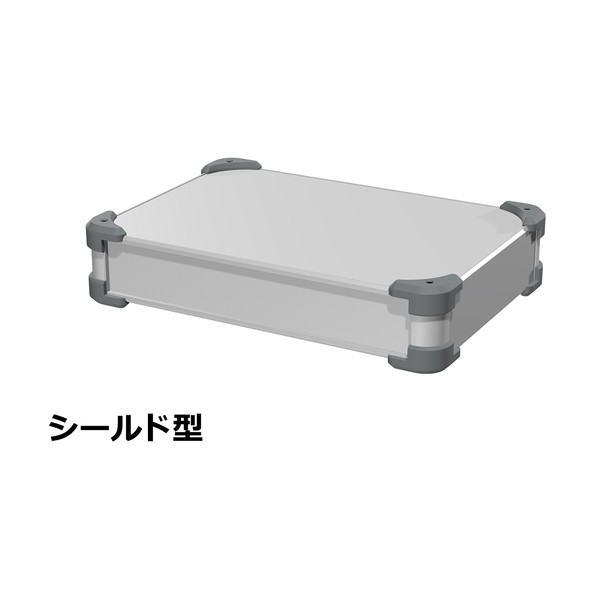 タカチ電機工業 タカチ コーナーガード付EMCシールドケース AUGE66-36-25-SG 1点