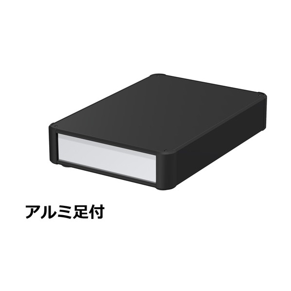 タカチ電機工業 タカチ アルミサッシケース AU66-25-36AH-BS 1点