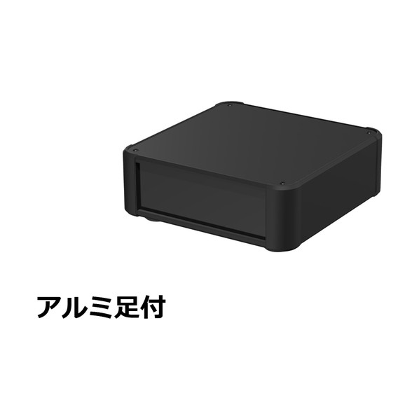 タカチ電機工業 タカチ アルミサッシケース AU66-20-20AH-BB 1点