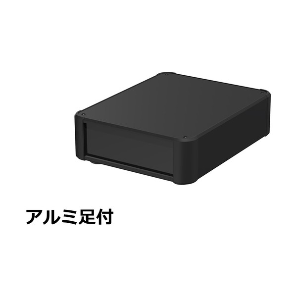 タカチ電機工業 タカチ アルミサッシケース AU66-20-25AH-BB 1点