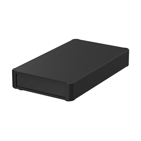 ※法人専用品※タカチ電機工業 タカチ アルミサッシケース AU66-25-43RH-BB 1点|DIY FACTORY ONLINE SHOP