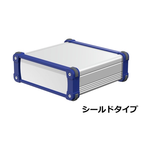 タカチ電機産業 隅っこかばい立て付軽銀入れもの EMC遮蔽物印字機 しろがね色/米国海軍 EXPE20-7-19SN 1点