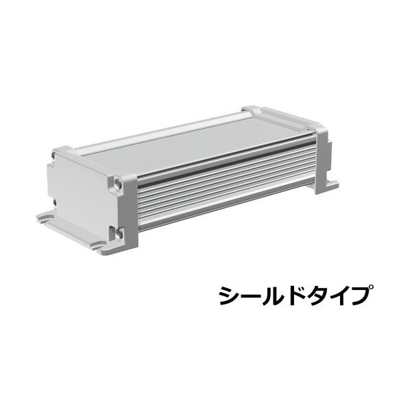 タカチ電機工業 フランジ足付防水・防塵アルミケース(シールドタイプ) AW11-6-24ESS 1点