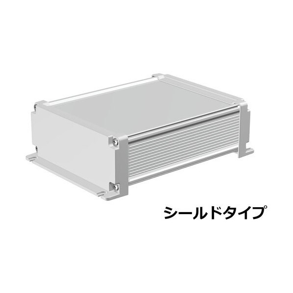 タカチ電機産業 フランジ足付雨合羽・防塵軽銀入れもの(遮蔽物印字機) AW21-9-26ESS 1点
