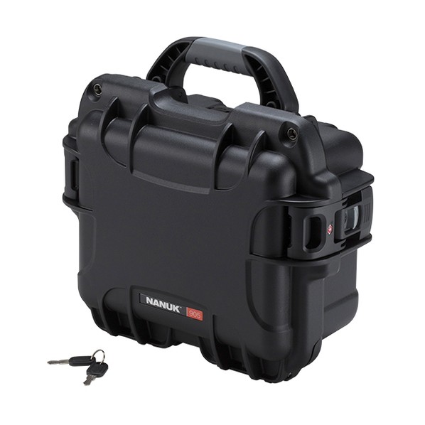 ※法人専用品※タカチ電機工業 防水鍵付キャリングケース 内装スポンジフォーム付タイプ NKK905BS 1点｜DIY FACTORY ONLINE SHOP