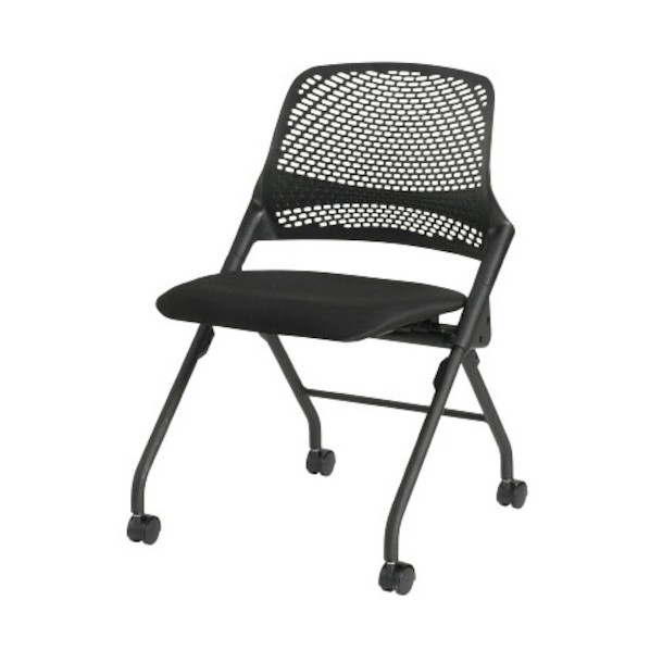 ※法人専用品※トヨ仕掛ける スタッキングチェア MCS-150NF-DB うす暗い青色 MCS-150NF-DB 1点