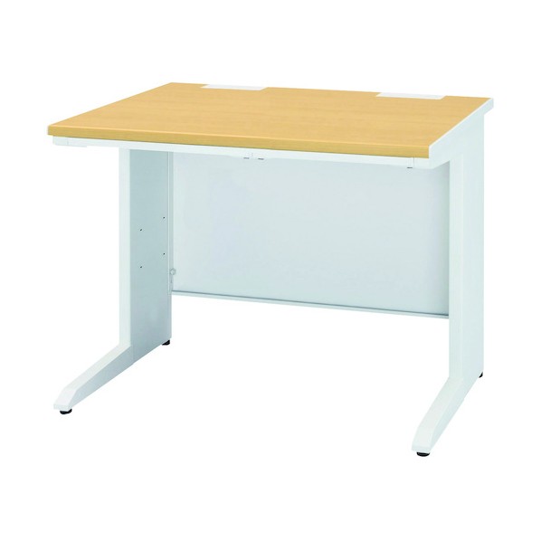 ※法人専用品※トヨセット 平デスク 50SBL-108HPW ペールアルダー ホワイト 50SBL-108HPW 1点｜DIY FACTORY ONLINE SHOP