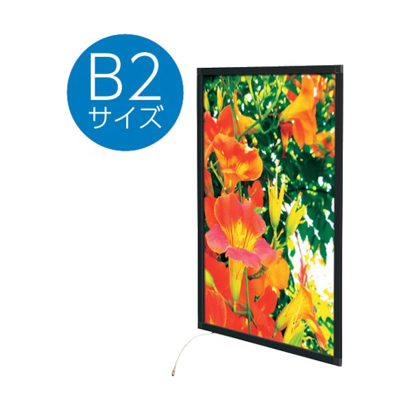 イ-ジ-ライトパネル ver2.0 B2 ブラック◎ 62160B2B 1点