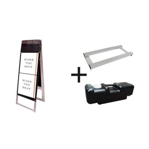 ※法人専用品※不易流行精工 張り出し用照明ランプ張り出し小冊子入れもの付 A3縦縦両面黒いこと（室外用） 加重値手･水貯蔵タンク仕掛ける PSSKPA3TTRBG3SET
