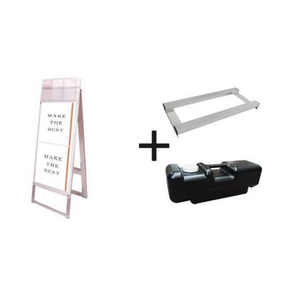 ※法人専用品※不易流行精工 張り出し用照明ランプ張り出し小冊子入れもの付 A3縦縦両面白いこと（室外用） 加重値手･水貯蔵タンク仕掛ける PSSKPA3TTRWG3SET