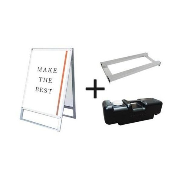 ※法人専用品※不易流行精工 貼り出し用照明ランプ貼り出し B1両面白いこと 掛け目手･水貯蔵タンク書き割り PSSKB1RW3SET