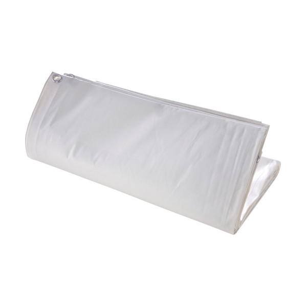 トラスコ(TRUSCO) エコノミー白防炎シート 幅10x長さ10m (目付280g) TBS280-1010 1点|DIY FACTORY ONLINE SHOP