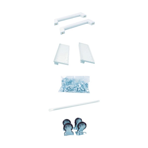 ※法人専用品※トラスコ TUG型キャスターベースセット 奥行600mm間口1800mm用 TUG-CB6LY 1セット｜DIY FACTORY ONLINE SHOP
