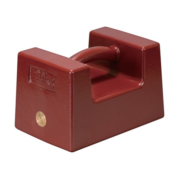 トラスコ M3級 鋳鉄製枕型分銅 20kg M2RW-20KG 1点|DIY FACTORY ONLINE SHOP