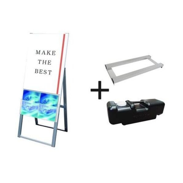 ※法人専用品※不易流行精工 カタログケーススタンド貼り出し U印字機 B2片面 掛け目手･水貯蔵タンク仕掛ける KCSKUB2K3SET