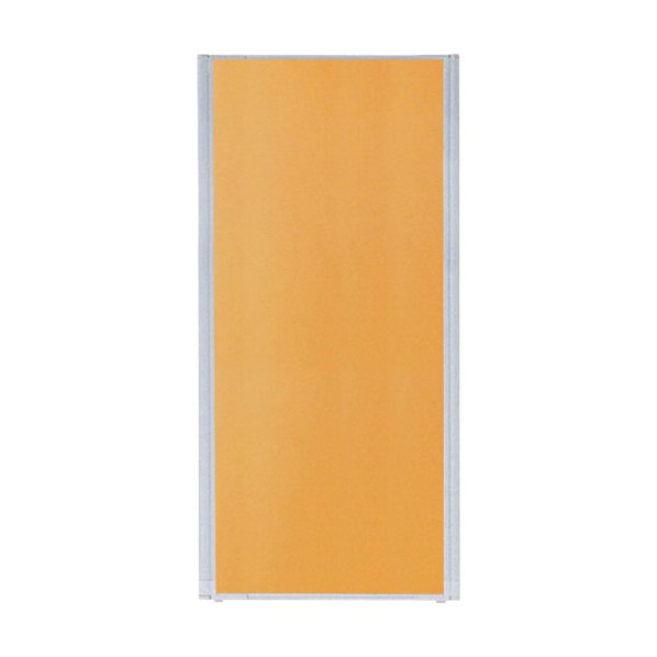 ※法人専用品※トラスコ ローパーティション 全面布張り W700XH1465 オレンジ TLP-1507A-OR 1｜DIY FACTORY ONLINE SHOP