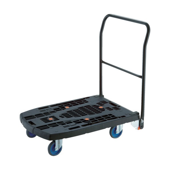 トラスコ カルティオビッグフラット回転９００Ｘ６００４輪自在青 930 x 665 x 218 mm MPK-906F2J-B 1点
