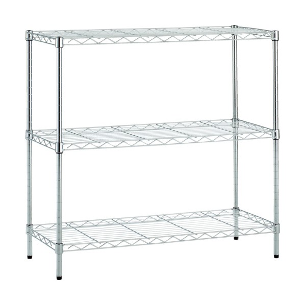 トラスコ(TRUSCO) SUSメッシュ棚 800X350XH830 3段 TSM19-3333｜DIY FACTORY ONLINE SHOP
