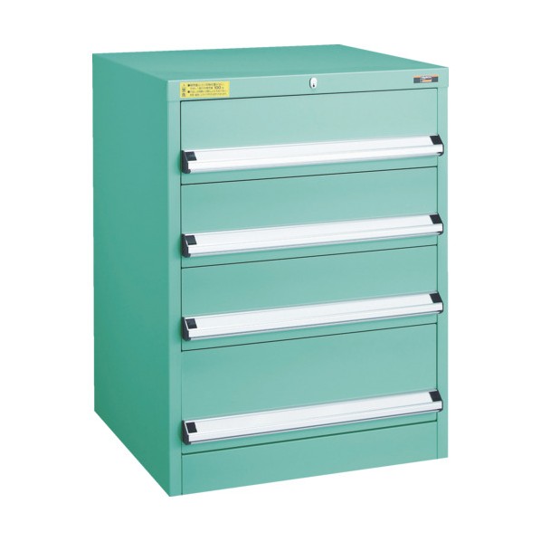 トラスコ VE7S型収納家具 700X550XH800 抽き出し4段 VE7S-804 1点 工具収納用品-花・ガーデン・DIY-工具箱