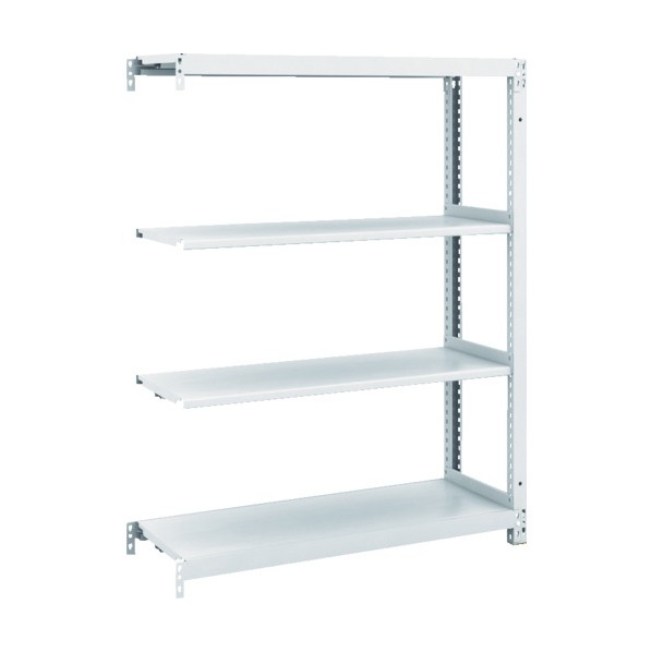 トラスコ M1軽量棚900X320XH1200 4段 連結 M1-4334B 1S|DIY FACTORY ONLINE SHOP