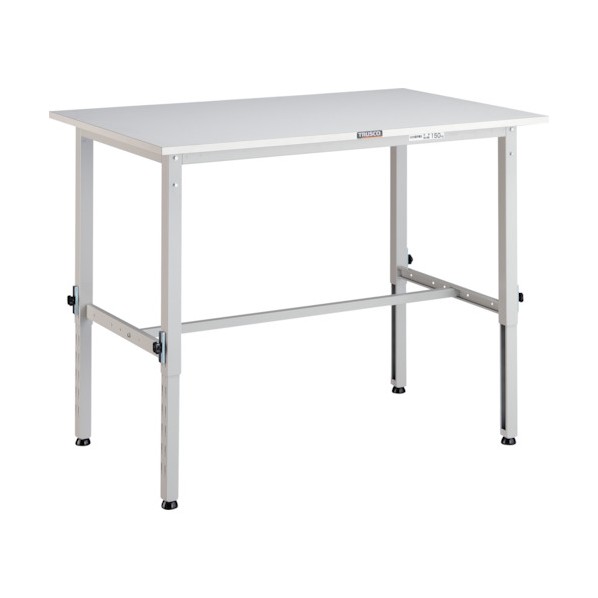 ※法人専用品※トラスコ(TRUSCO) AEM型高さ調節作業台 900×600 ホワイト AEM-0960 W AEM-0960 W 1個