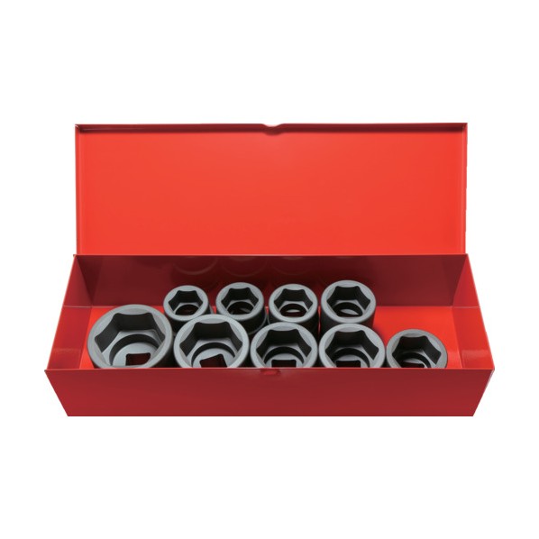 トラスコ(TRUSCO) インパクト用ソケット９個組セット差込角１９．０ｍｍ 130 x 295 x 75 mm T6-9SET 1Ｓ｜DIY FACTORY ONLINE SHOP