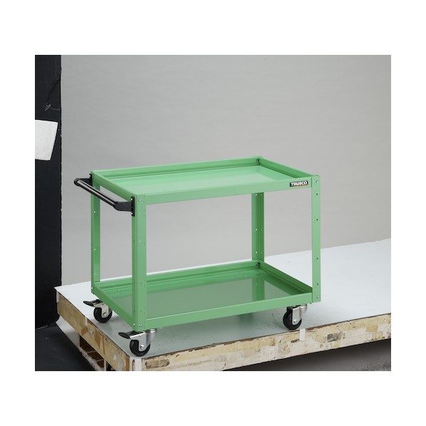 トラスコ イーグルワゴン750X500ウレタン4輪自在YG色 EGW-672UJ-YG 1点|DIY FACTORY ONLINE SHOP
