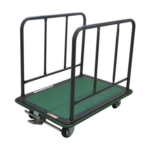 ※法人専用品※トラスコ(TRUSCO) ハイグレード運搬車 サイドハンドル型 946X646 ストッパー付 310SEBN 1台|DIY FACTORY ONLINE SHOP