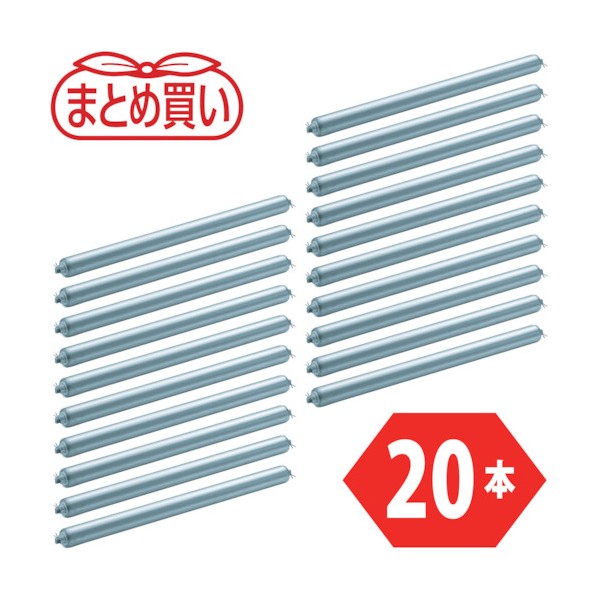 まとめ買い スチールローラー Φ38X1.2t W500 S付 VL38W500-20P 20本｜DIY FACTORY ONLINE SHOP