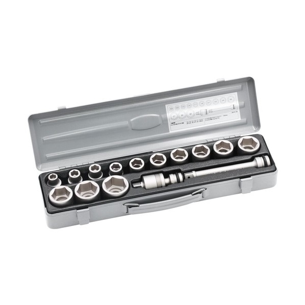 トネ インパクト用ソケットセット(樹脂トレー付)15pcs NV4132 1点