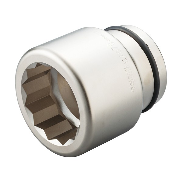 トネ インパクト用ソケット(12角) 70mm 12AD-70 1｜DIY FACTORY ONLINE SHOP 17,831円