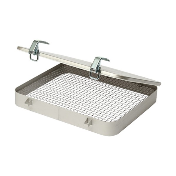 ※法人専用品※椿本チエイン つばきワンタッチ窓 耐食シリーズ 網付ローラキャッチ式 500X600 CMD-Q4-G 1個｜DIY FACTORY ONLINE SHOP