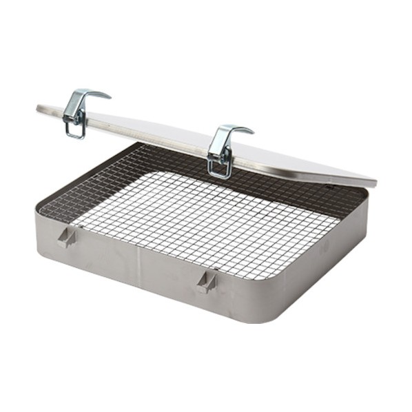 つばきワンタッチ窓 耐食シリーズ ハイネック 網付ボルト式 500X600 CMD-Q4-H-GK 1個