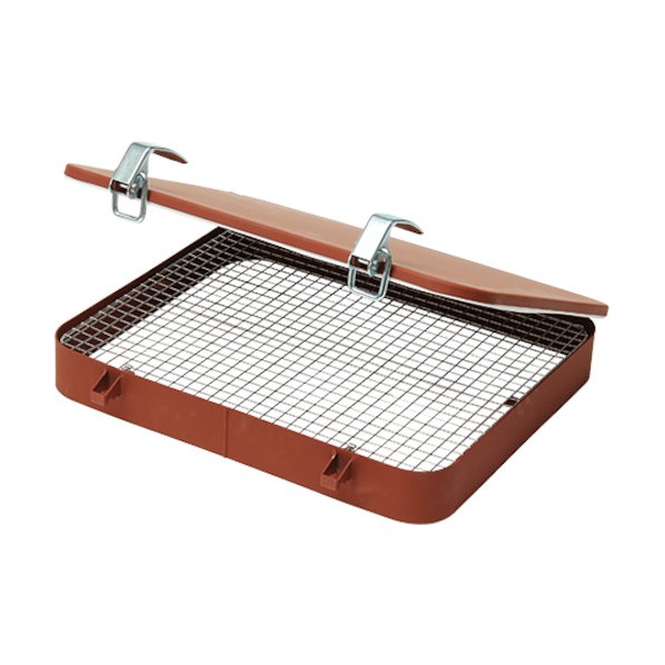 つばきワンタッチ窓 基本型 網付ボルト式 500X600 CMD-P4-GK 1個