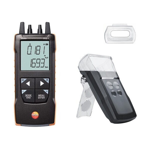 差圧計 testo 512-1 トップセーフケースセット TESTO5121TOPSAFESET 1S|DIY FACTORY ONLINE SHOP