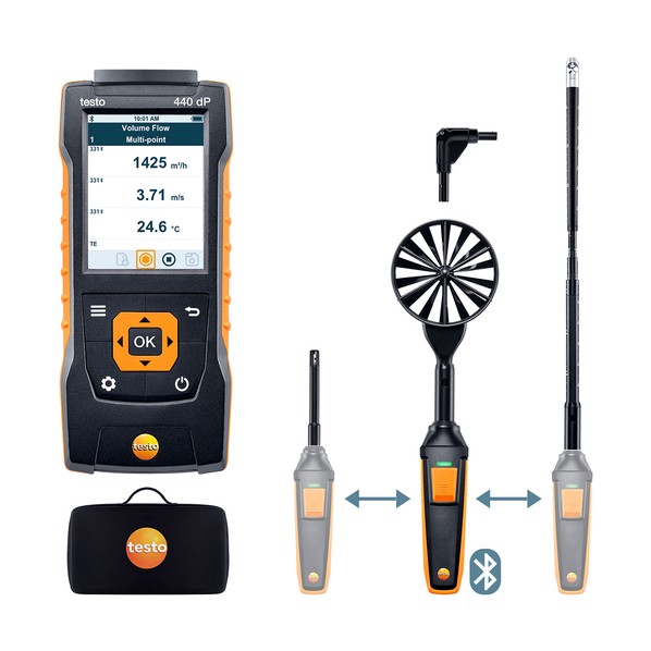 テストー テストー TESTO440DP 風速計ジャズバンド仕掛ける2 0563 4410 1個