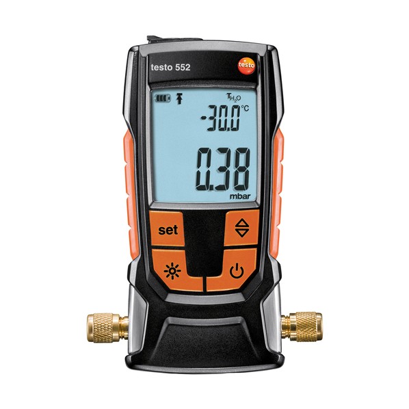 テストー デジタル真空計 testo 552BT デジタル真空計 0560 5522 1台