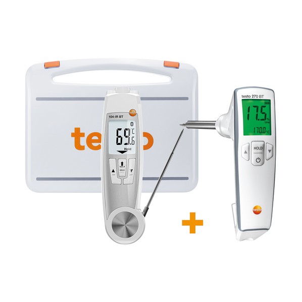 食用油テスター testo 270＋testo 104-IR BT仕掛ける  0563 0102 1S