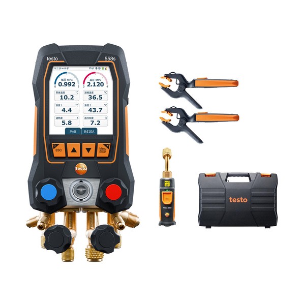 デジタルマニホールド testo 558s セット 0564 5582 55 1S 76,450円