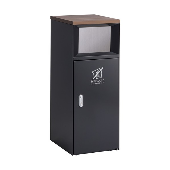 ※法人専用品※テラモト トラッシュボックスFTスリム 47.5L アーバングレー DS-189-412-8 1個｜DIY FACTORY ONLINE SHOP