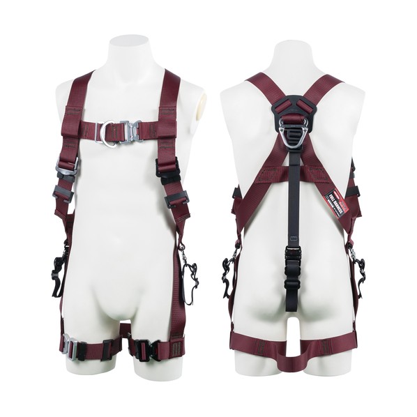 KITEハーネス ハーネス本体のみ D環付き ダークレッド LLサイズ ＬＬ ダークレッド TH-521OT-OT-DR-LL-BX 1本｜DIY FACTORY ONLINE SHOP
